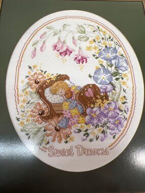 RARE Counted Cross Stitch Pattern Sweet Dream Sam Hawkins